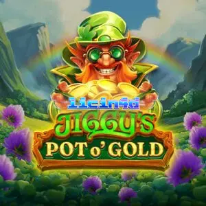 Tampilan visual slot Jiggy’s Pot O’Gold dengan tema Irlandia yang ceria