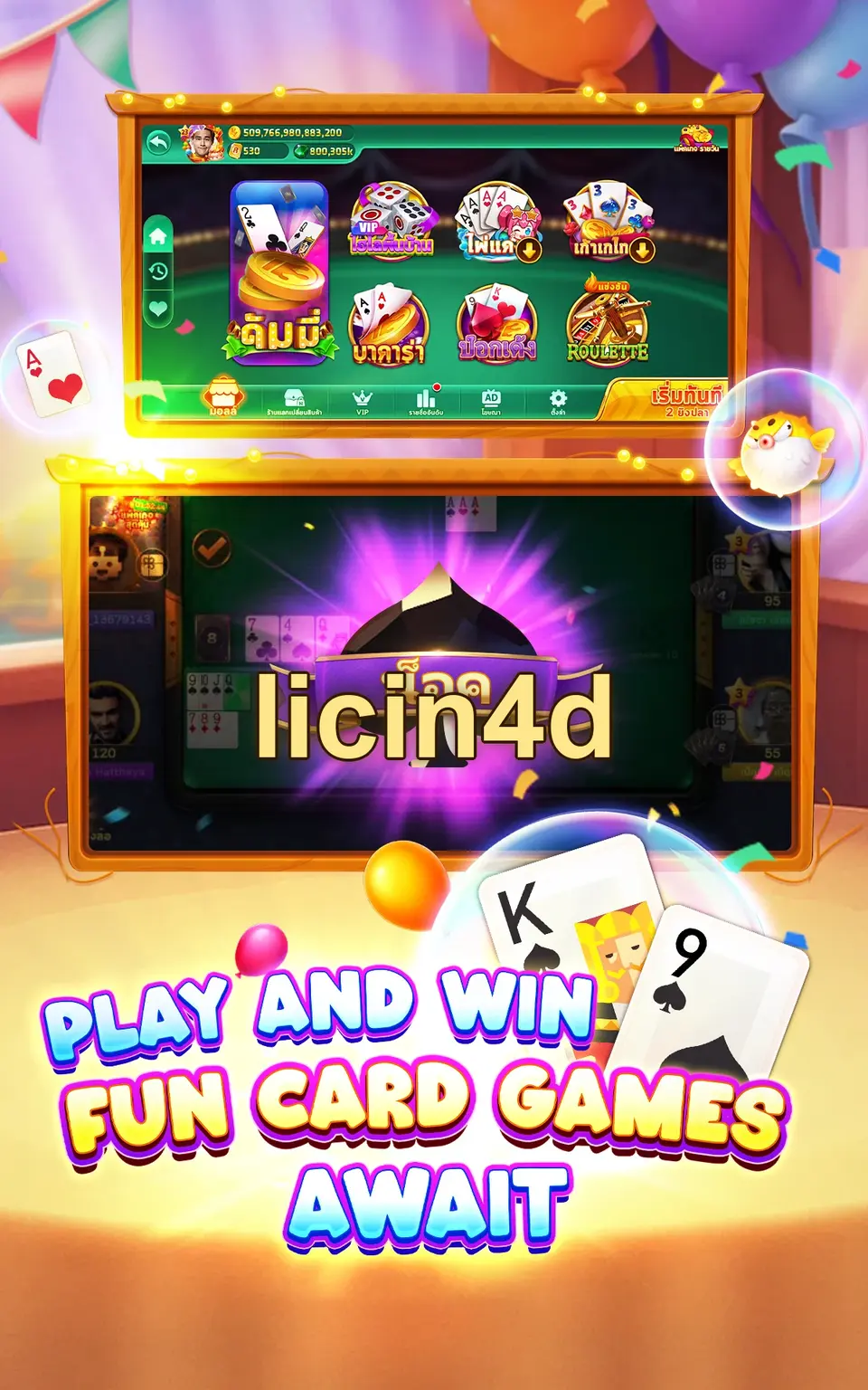 licin4d Tangkapan Layar - APK Resmi
